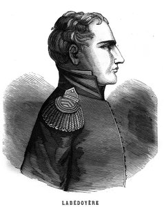 Portrét Charlese Angelique Francois Huchet de La Bedoyere (Labedoyere od French School