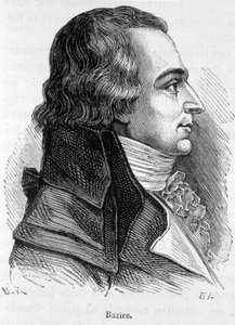 Portrét Claude Basire nebo Bazire (1764-1794), francouzský politik - v „“L’Histoire de France““ od Henriho Martina od French School