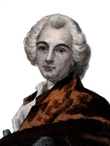 Portrét Claude Joseph Vernet (1714-1789), francouzský malíř. od French School