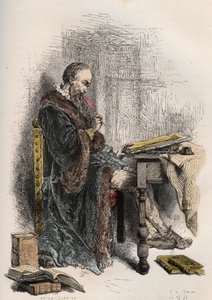 Portrét Clementa des Marets dit Marot od French School