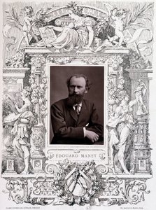 Portrét Edouarda Maneta od French School