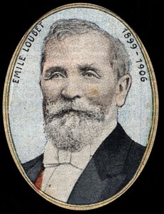 Portrét Emile Loubeta (1836-1929), prezidenta Francouzské republiky. od French School