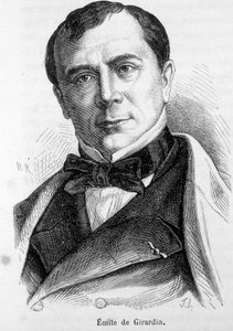 Portrét Emila de Girardina (1806-1881), francouzského publicisty a politika, zakladatele moderního tisku. od French School