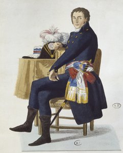 Portrét Ferdinanda Guillemardeta, 1798 od French School
