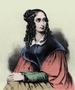 Portrét Flory Tristan, Gauguinovy babičky, 1839 od French School