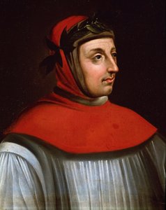 Portrét Francesca Petrarcy, zvaného Petrarca (Malba od French School