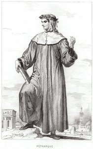 Portrét Francesca Petrarca od French School