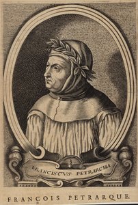 Portrét Francesca Petrarca od French School