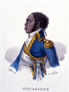 Portrét Francoise Dominique Toussaint známý jako „Toussaint-Louverture“ (Toussaint Louverture od French School
