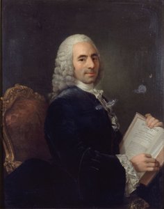 Portrét Francoise Quesnaye (1694-1774), lékaře Ludvíka XV. a fyziokrata, po roce 1743 (olej na plátně) od French School