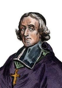 Portrét Francoise de Pons de Salignac de La Mothe Fenelon (1651-1715), francouzského arcibiskupa, teologa, básníka a spisovatele. od French School