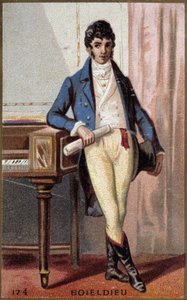 Portrét Françoise Adriena Boieldieu (1775-1834), francouzského skladatele. od French School