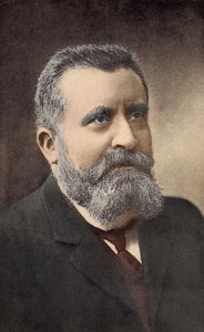 Portrét francouzského politika Jeana Jaurese (1859-1914) od French School