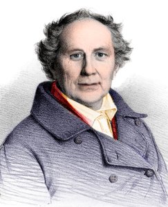 Portrét Friedricha Wilhelma Augusta Argelandera (1799-1875), německého astronoma od French School