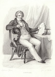 Portrét George Cuviera od French School