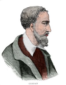 Portrét Gerolama Cardana (Girolamo Cardano, Hieronymus Cardanus nebo Jerome Cardan od French School