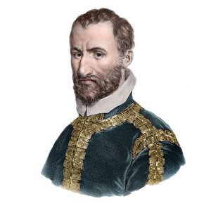 Portrét Giovanni Pierluigi da Palestrina (1525-1594), italský skladatel. od French School
