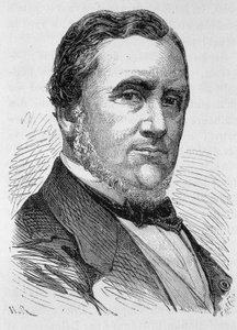 Portrét Henriho Dupuye de Lôme, inženýra francouzského námořního inženýrství (1777 - 1885), stavitele 1. francouzské bitevní lodi “” La Glory”” - v “L