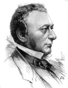 Portrét Isaaca Pereira (1800 - 1875), zakladatele Societe de Credit mobilier a společnosti generale transatlantic. Rytina v „“ Le Monde Illustré““ č. 1218 z 31. července 1880. od French School