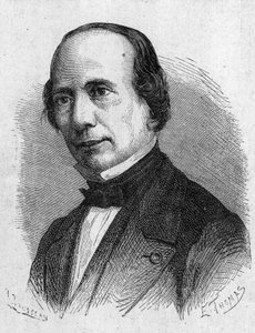 Portrét J. Caselliho, italského fyzika - v „“ Album of Science; věhlasní vědci; Velké objevy “”” 1896. od French School