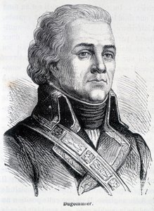 Portrét Jacquese Françoise Coquille dit Dugommier, francouzského generála (1738-1794) - v „“L’Histoire de France““ od Henriho Martina od French School