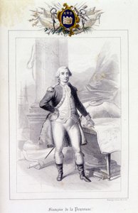 Jean-Francois Galaupin muotokuva, Comte de La Perousen (Jean Francois Laperouse) od French School