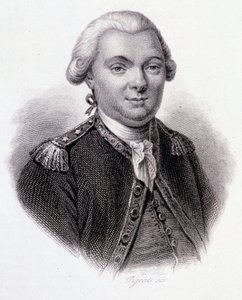 Portrét Jeana-Francoise Galaupa, hraběte de La Perouse (Jean Francois Laperouse) od French School