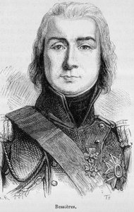 Portrét Jeana Baptista Bessièrese, vévody z Istrie, maršála Francie (1768 - 1813), zabitého v předvečer bitvy u L¿tzenu - v „Dějinách Francie“ od Henriho Martina od French School