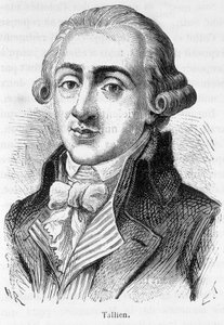 Portrét Jeana Lamberta (Jean-Lamberta) Talliana, francouzského politika (1767-1820) - v „“ L