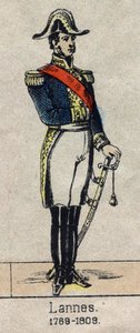Portrét Jeana Lannese, vévody z Montebella, Marechala z Francie (1769-1809) Obraz Epinalu z konce 19. století. od French School