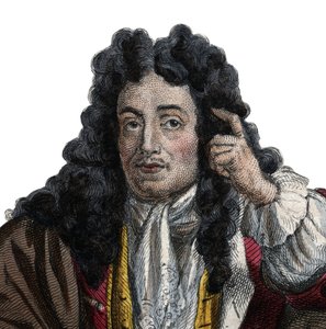 Portrét Jean de La Bruyere (Labruyere) (1645-1696) od French School