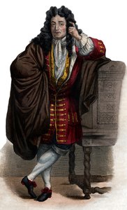 Portrét Jean de La Bruyere (Labruyere) (1645-1696), francouzský esejista a moralista. od French School