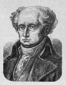 Portrét Josepha Jerome Simeona (1749-1842), francouzského právníka a politika Rytina z roku 1889. Soukromá sbírka. od French School