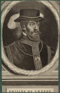 Portrét španělského krále Filipa II od French School