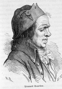 Portrét Leonarda Bourdona (1754-1807), francouzského politika - v "" L