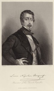 Portrét Louis-Napoleon Bonaparte od French School