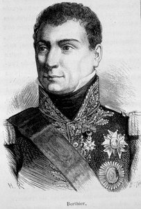 Portrét Louis Alexandre (Louis-Alexandre) Berthier, francouzský maršál (1753 - 1815) - v „“L’Histoire de France““ od Henriho Martina od French School