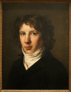 Portrét Louis Antoine de Saint-Just, 1793 od French School