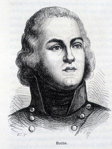Portrét Louise Lazare Hoche (1768-1797), francouzského generála - v „“L’Histoire de France““ od Henriho Martina od French School