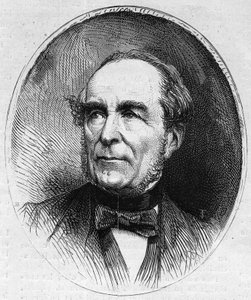 Portrét Louise Viteta (1802-1873), francouzského politika. Rytina v „“ Le Monde Illustré““ č. 844 ze dne 13. června 1873. od French School