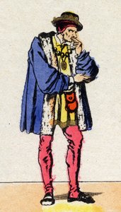 Portrét Ludvíka XI. (1423-1483), krále Francie. od French School