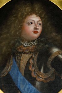 Portrét Louis le Dauphin (Louis Delfín) od French School