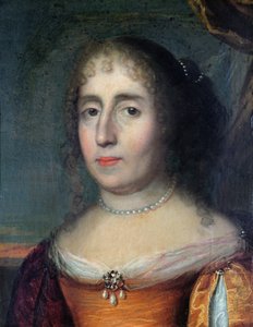 Portrét Madame de Scudery (1607-1701) od French School