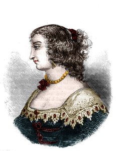 Portrét mademoiselle de Hautefort (Marie de Hautefort od French School