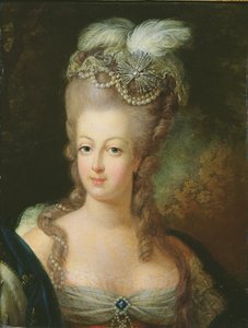 Portrét Marie-Antoinetty de Habsbourg-Lorraine (1755-93)