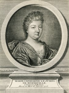 Portrét Marie Catherine Le Jumel de Barneville od French School
