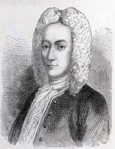Portrét Mathieua Dutilha (1715-1791) - v „“ Album of Science; proslulí učenci; Grandesovy objevy “”” 1896. od French School
