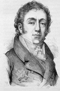 Portrét Mathieu Montmorency, francouzského politika (1766 - 1826) - v „“L