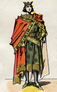 Portrét Filipa V. Dlouhého (1294 - 1322), francouzského krále. od French School
