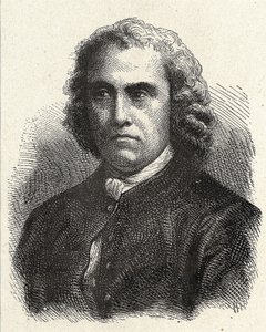 Portrét Pierra Charlese Le Monniera, francouzského astronoma (1715 - 1799) - v „“ Album de la Science; věhlasní vědci; Velké objevy “”” 1896. od French School